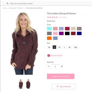 NWT Lauren James Linden Sherpa Pullover